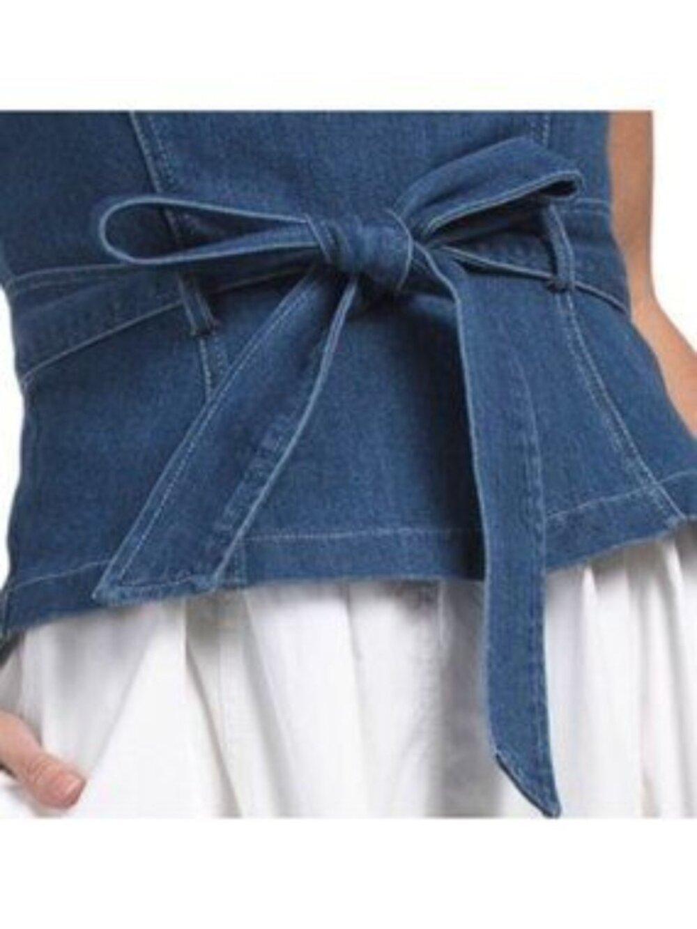 EN SAISON Harlow Denim Midi Dress - Picture 4 of 5